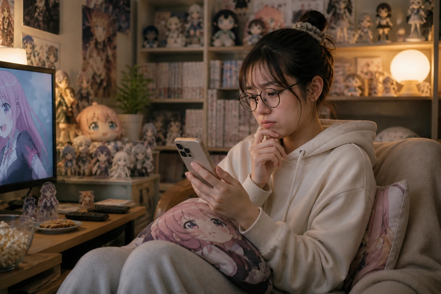 dアニメストアの解約方法がわからず困っている女性のイメージ画像